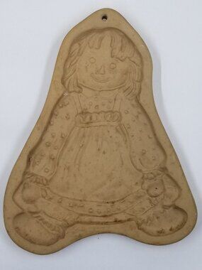 RETIRED Raggedy Ann Cookie Mold (Brown Bag Cookie Art, 1985)